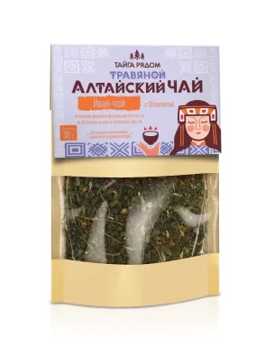 картинка Иван-чай с Облепихой "Тайга рядом", 50 г от магазина Панацея в Красноярске
