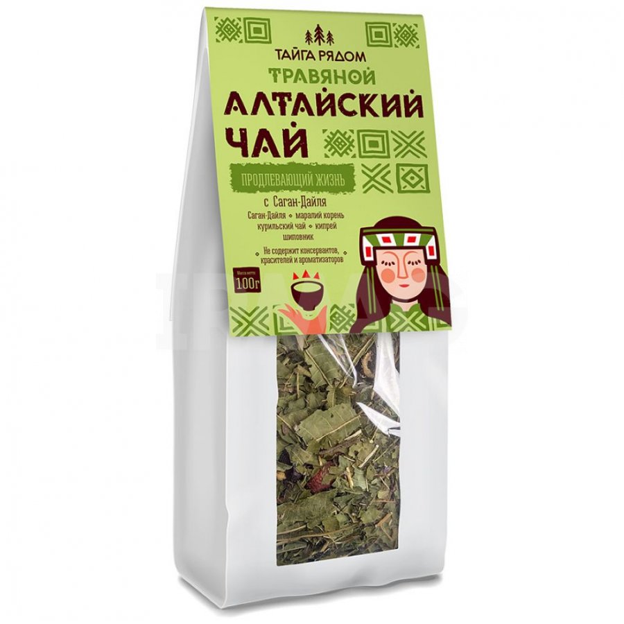 картинка Алтайский чай "Продлевающий жизнь" с саган-дайля, 100 г от магазина Панацея в Красноярске