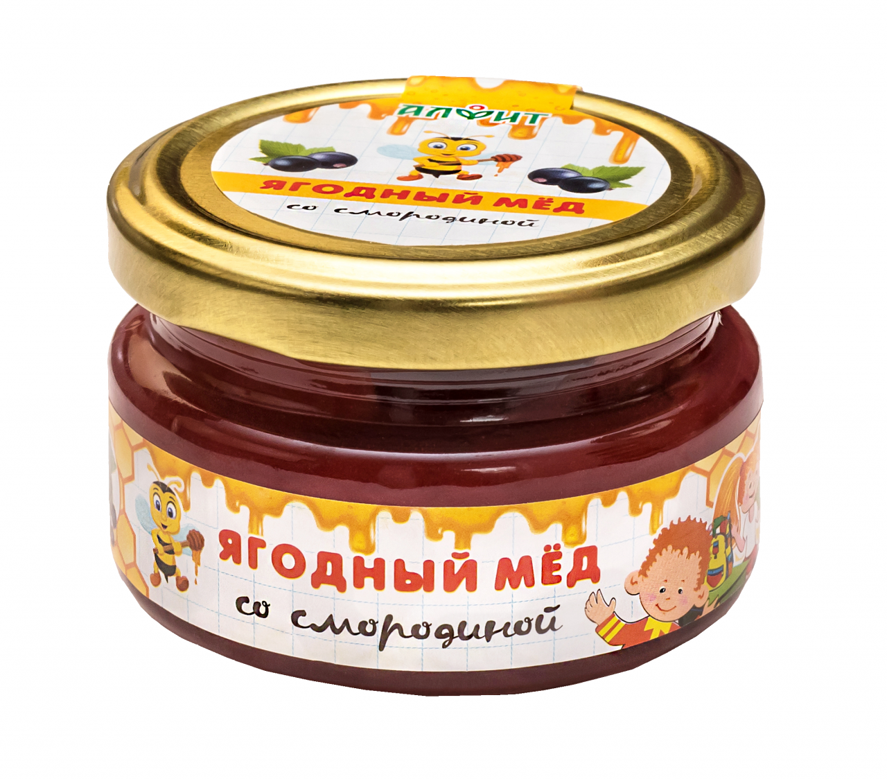 картинка Ягодный мёд со смородиной, 100 г от магазина Панацея в Красноярске