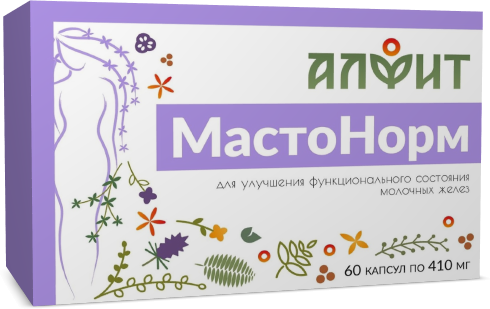 картинка МастоНорм - фитосбор для молочных желез, 60 капсул от магазина Панацея в Красноярске
