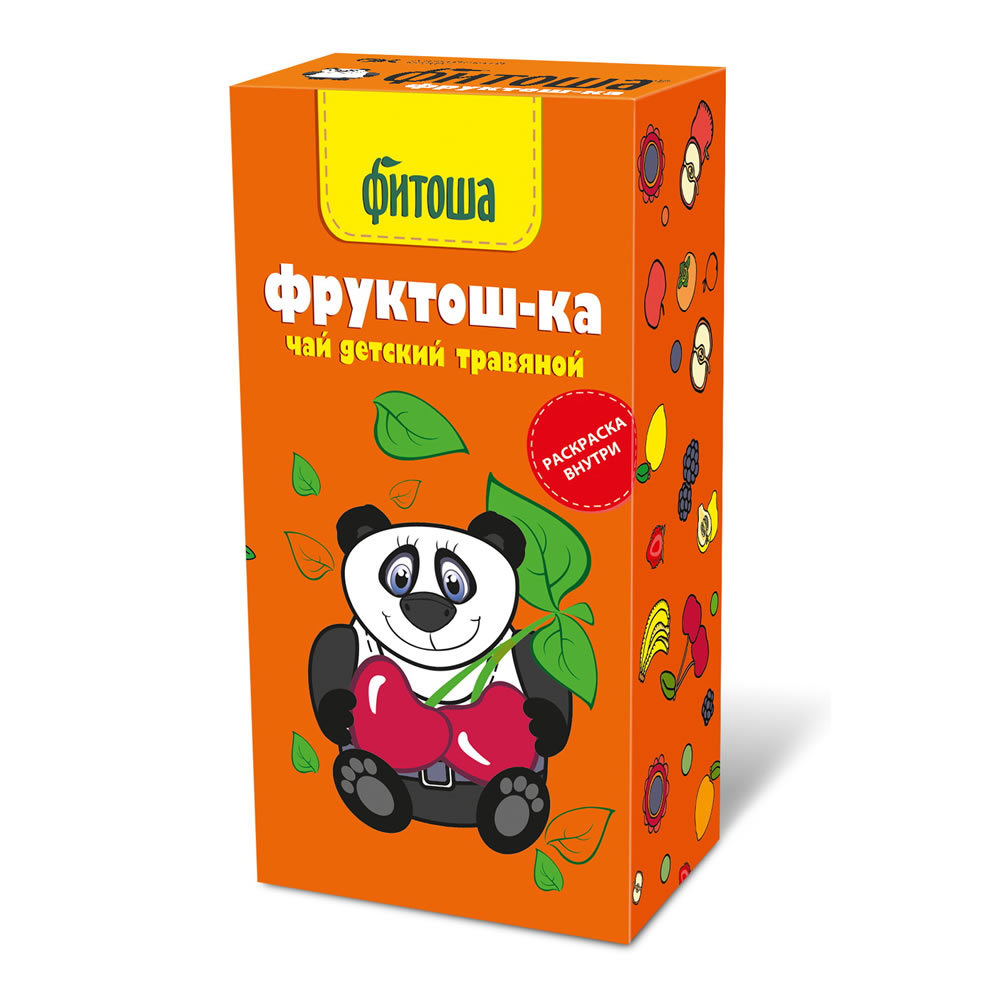 картинка Детский травяной чай Фитоша «Фруктош-ка», 20 ф/п по 1,5 г от магазина Панацея в Красноярске