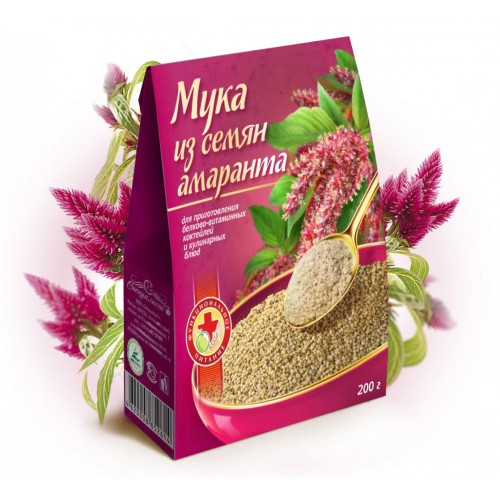 картинка Мука из семян амаранта (амарантовая), 200 г от магазина Панацея в Красноярске