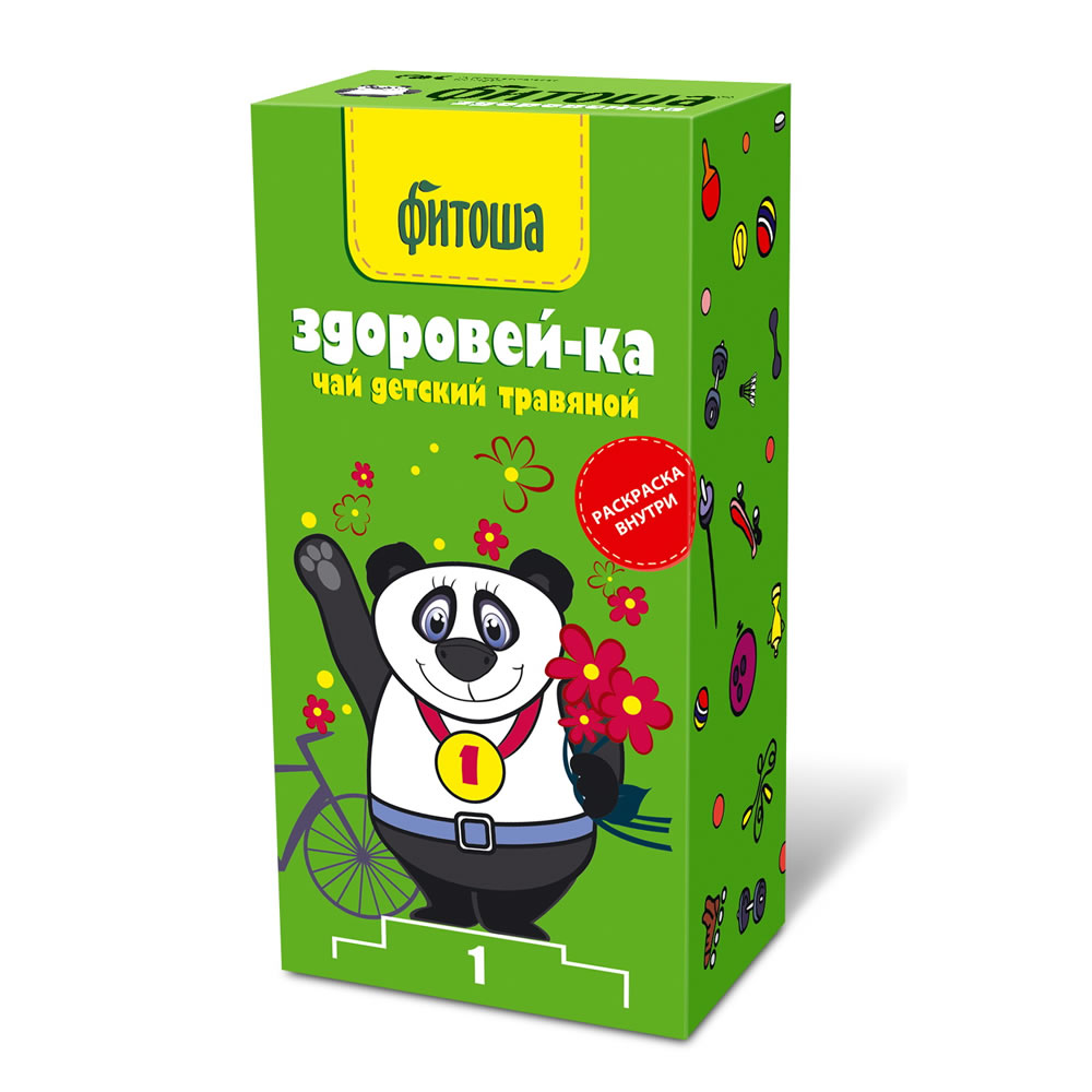 картинка Детский травяной чай Фитоша «Здоровей-ка», 20 ф/п по 1,5 г от магазина Панацея в Красноярске
